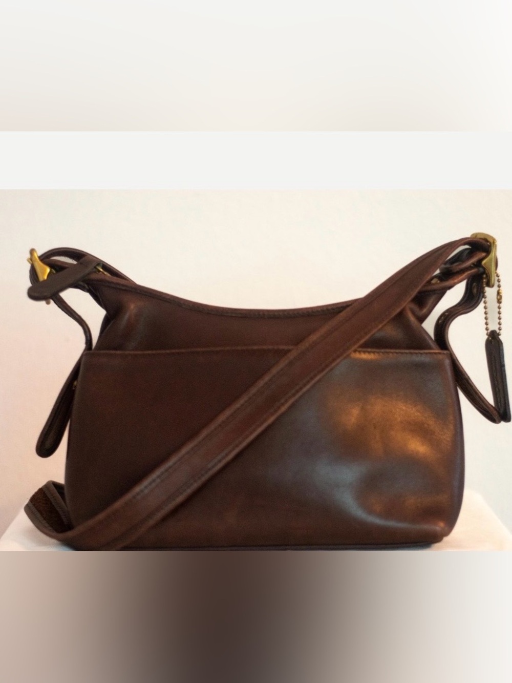 EUC Vintage Coach Legacy 9136 Shoulder Bag Dark Brown / mahogany